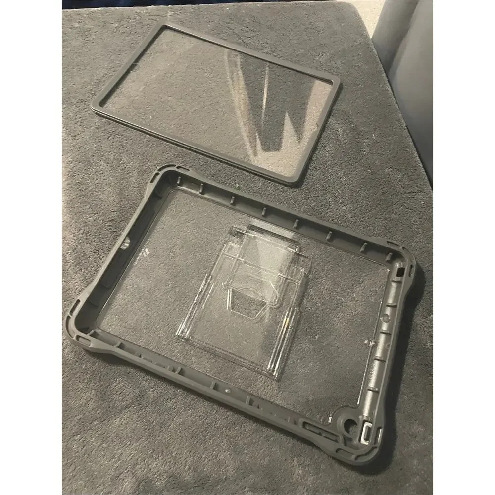 Logitech Clear Back Tablet Case with Gray Bumper NWOT